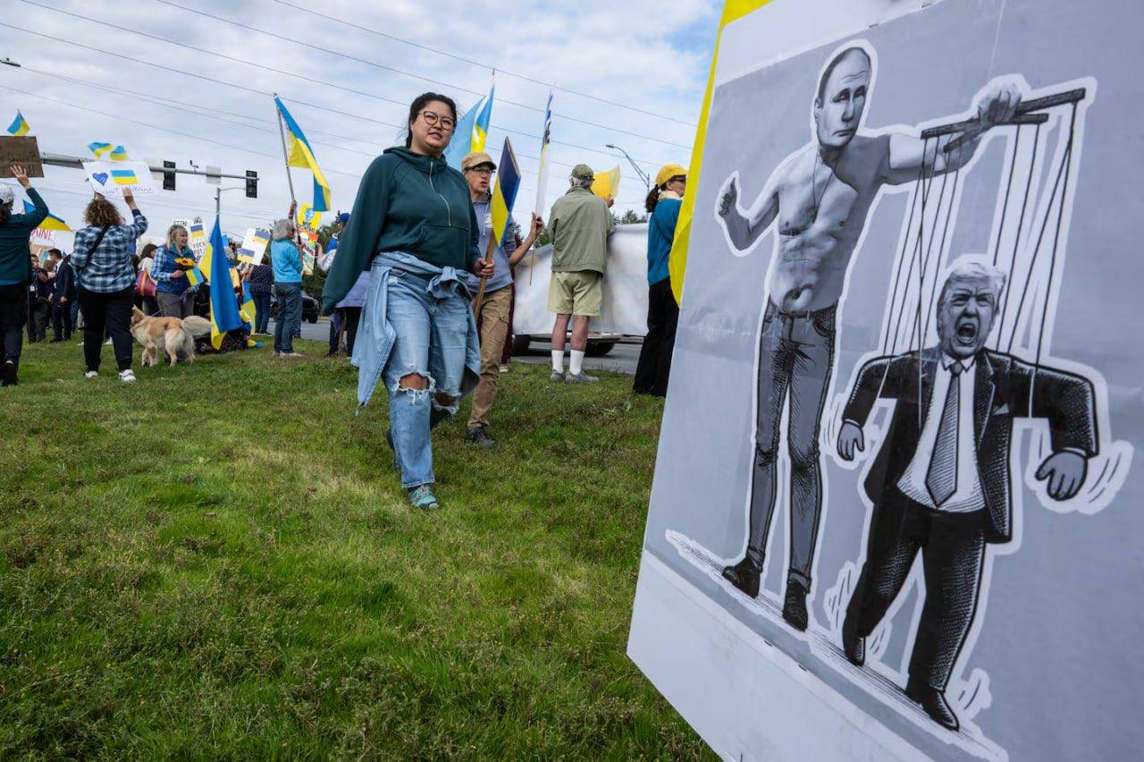Проукраински протести в Анкъридж, Аляска